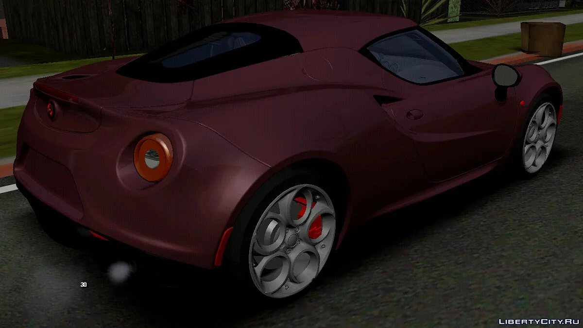 Alfa Romeo 4C (тільки DFF) / GTA San Andreas (iOS, Android)
