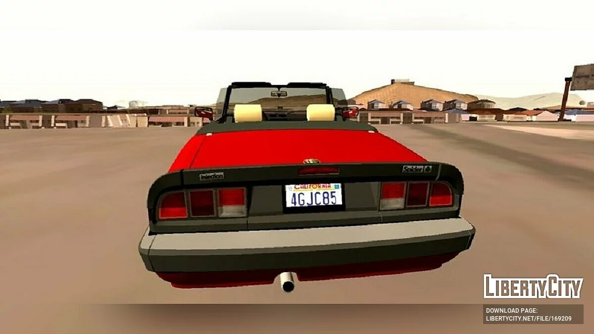 1986 年阿尔法·罗密欧 115 Spider / GTA San Andreas (iOS, Android)