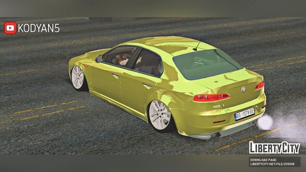 Alfa Romeo 159 / GTA San Andreas (iOS, Android)