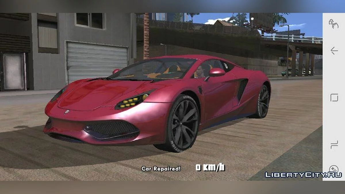 GTA SA Mobile Arrinera Hussarya / GTA سان أندرياس (iOS، أندرويد)