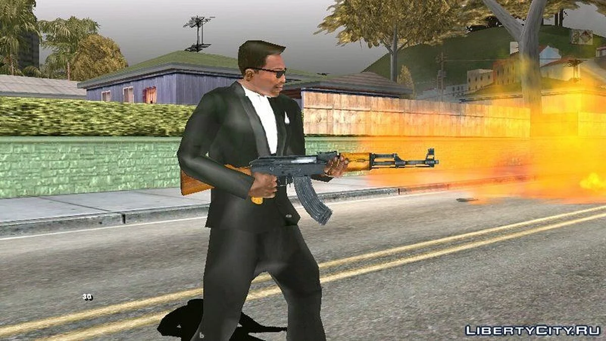 AK-47 з гри Max Payne 3 / GTA San Andreas (iOS, Android)