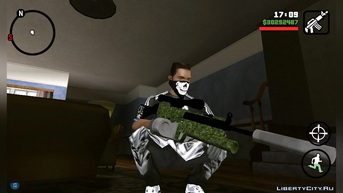 Новий M4 (тільки DFF) / GTA San Andreas (iOS, Android)