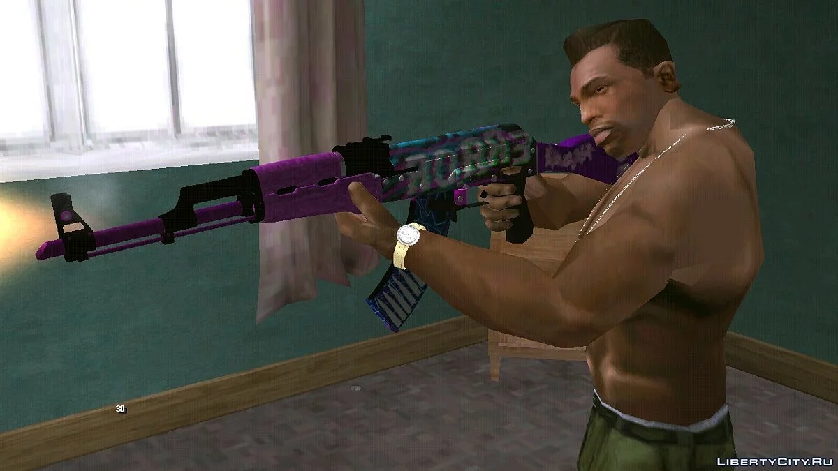 AK-47 Aesthetic Bruh / GTA San Andreas (iOS, Android)