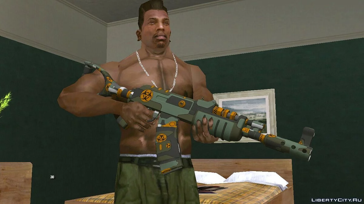 AK-47 Biohazard / GTA San Andreas (iOS, Android)