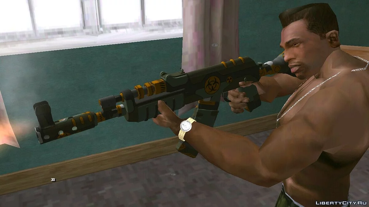 AK-47 Biohazard / GTA San Andreas (iOS, Android)