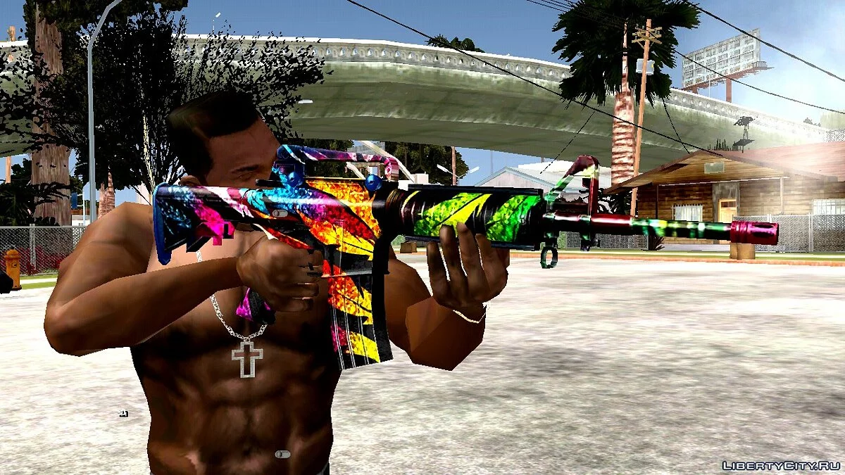 M4A1 Karnaval Liar / GTA San Andreas (iOS, Android)