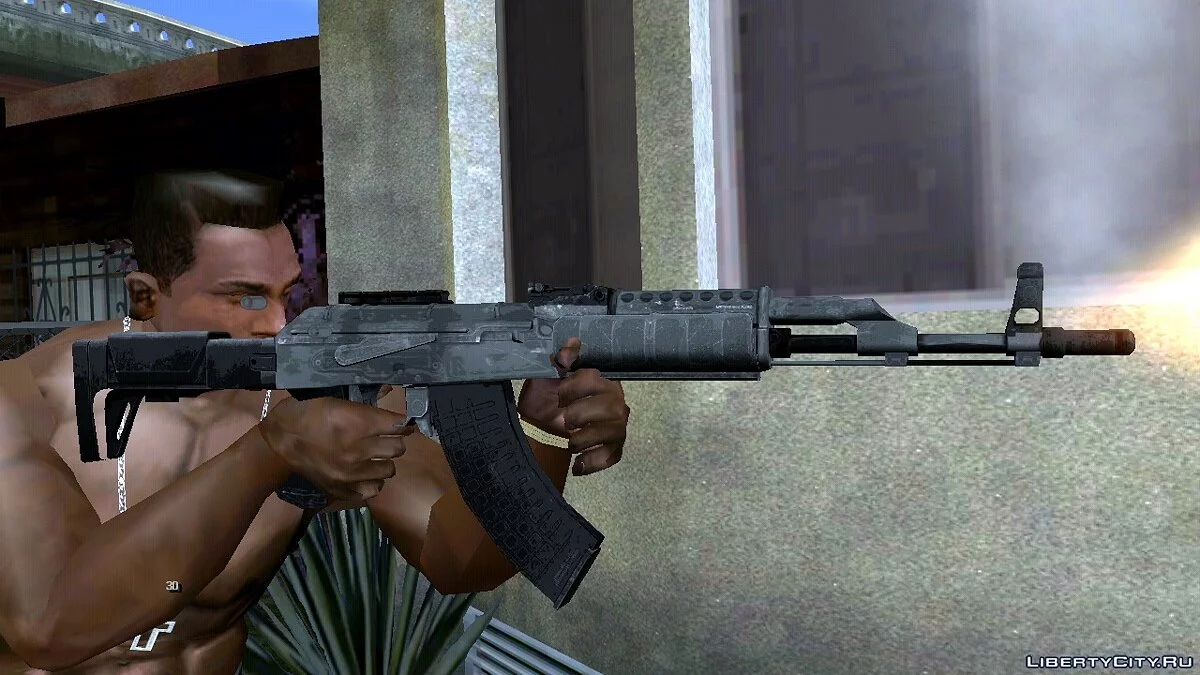 AK-47 Modern / GTA San Andreas (iOS, Android)