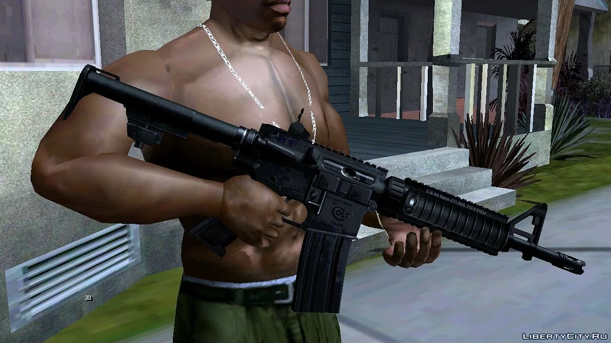 AR-15 / GTA San Andreas (iOS, Android)