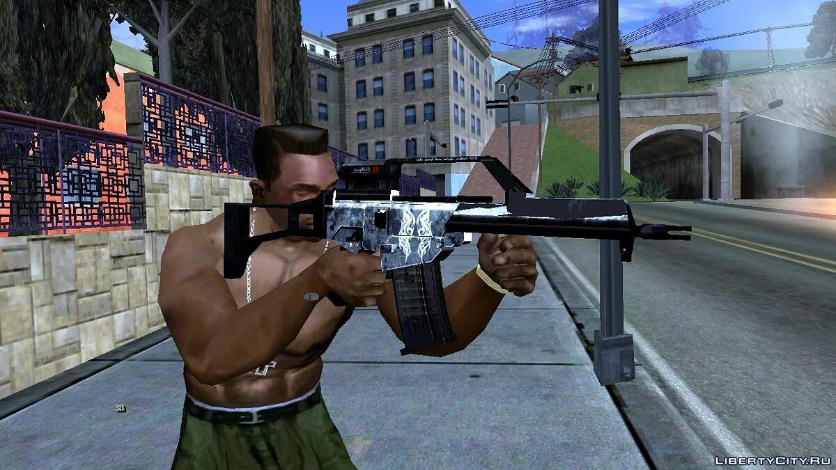 G36E Valkyrie Paintjob / GTA San Andreas (iOS, Android)