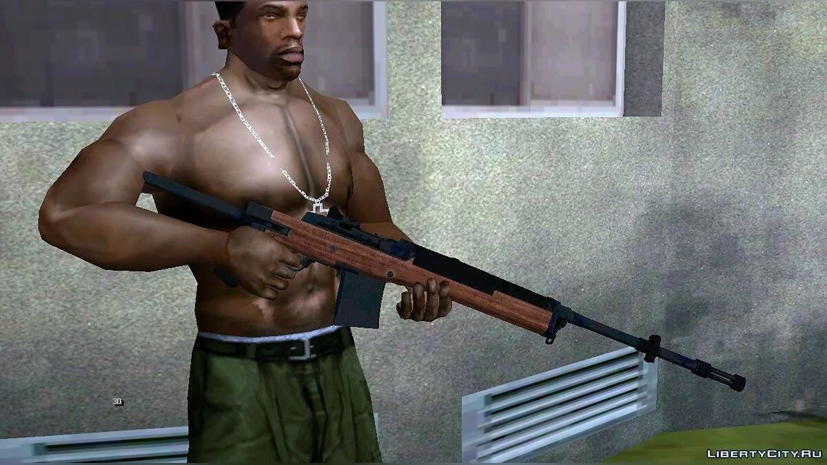 Ruger Mini-14 / GTA San Andreas (iOS, Android)