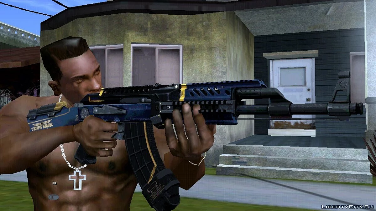AK-47 з Sudden Attack 2 / GTA San Andreas (iOS, Android)