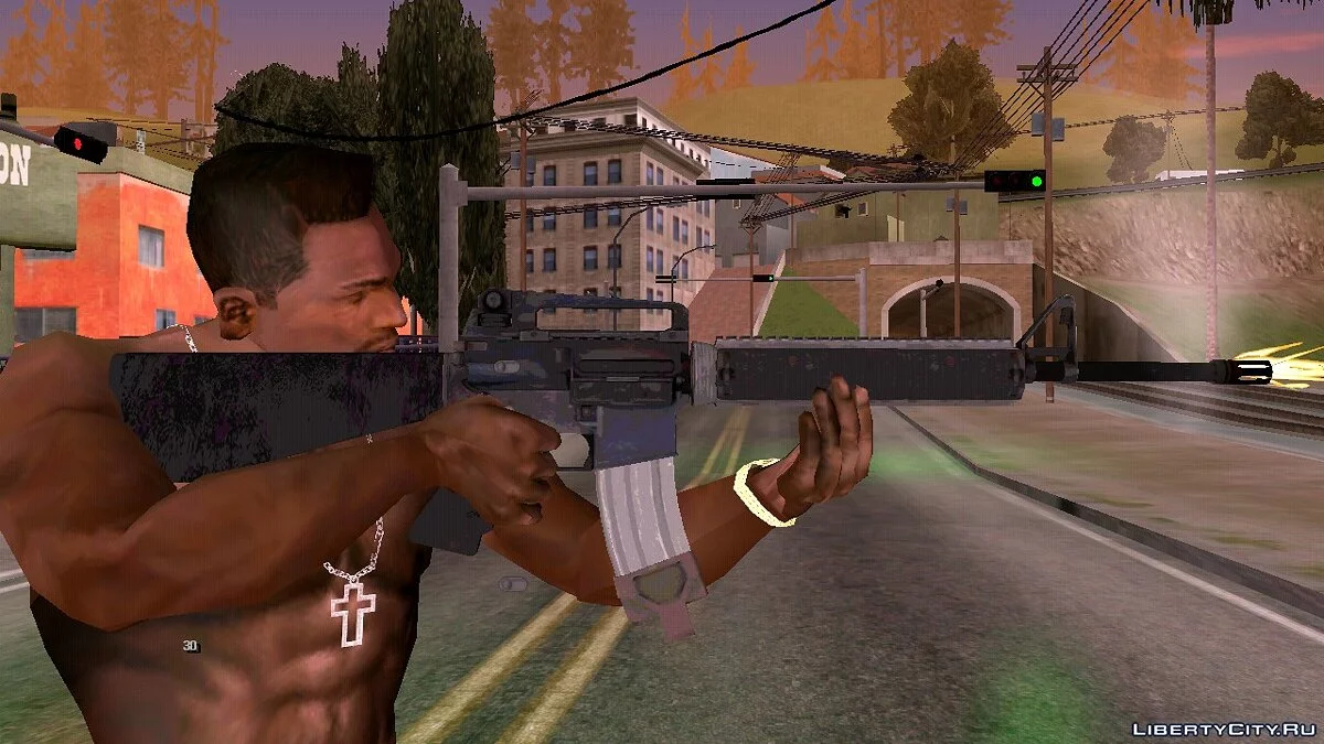 Battlefield 4 M16 / GTA San Andreas (iOS, Android)