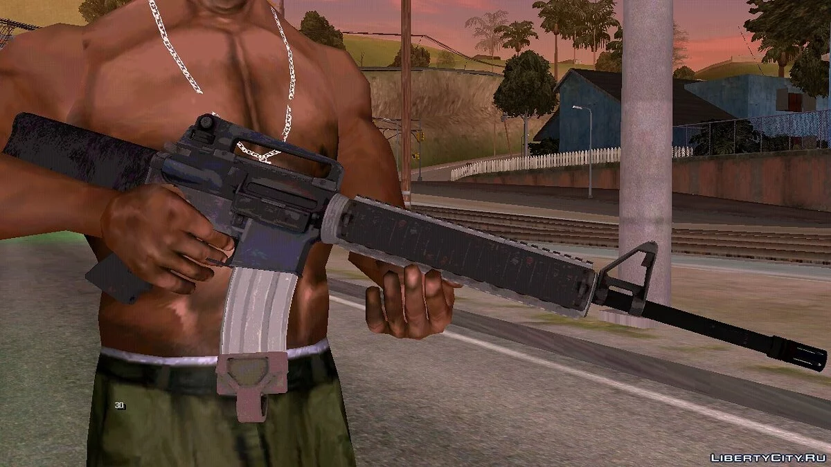 Battlefield 4 M16 / GTA San Andreas (iOS, Android)