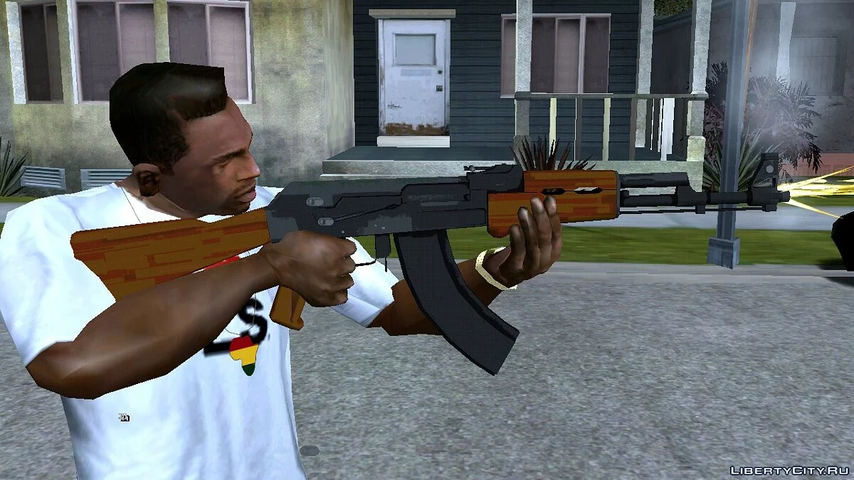 TF2 AK-47 / GTA San Andreas (iOS, Android)