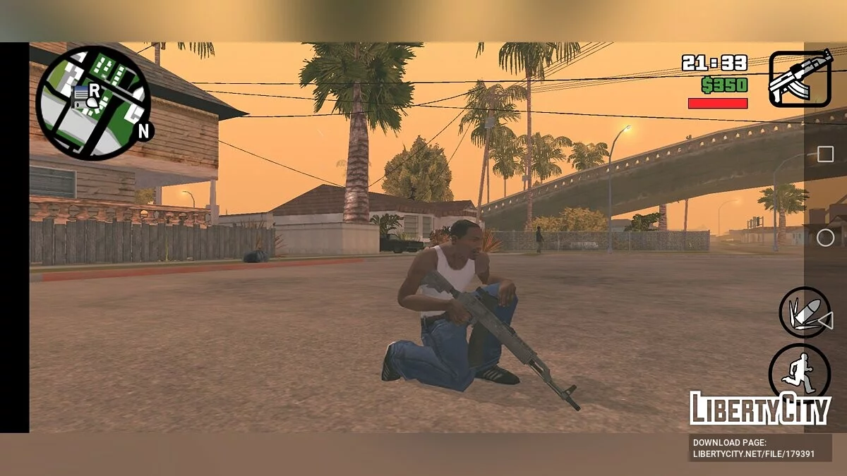 AK-47 aus Call of Duty: Modern Warfare / GTA San Andreas (iOS, Android)