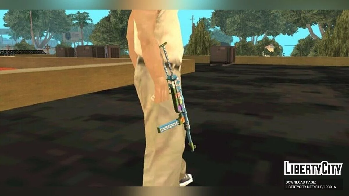 MP40 Bunny de Free Fire / GTA San Andreas (iOS, Android)
