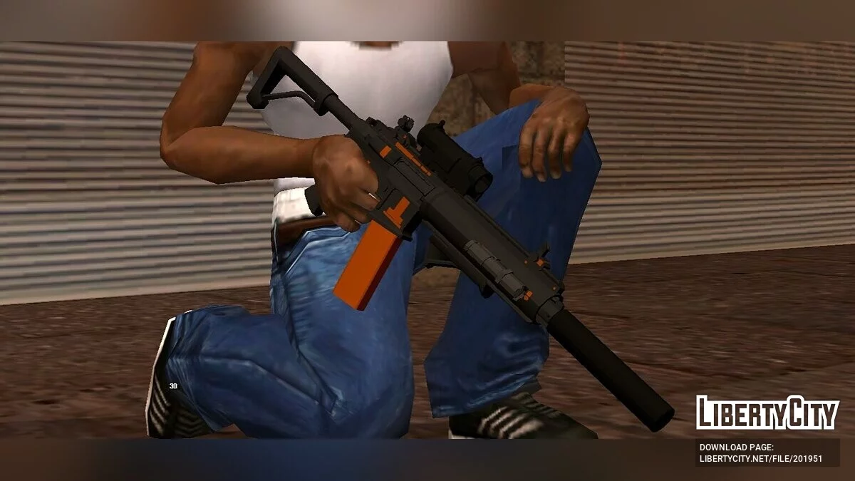 Carbine Rifle (Only DFF) / GTA San Andreas (iOS, Android)