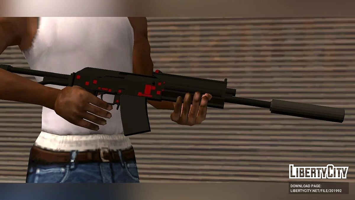 Heavy Rifle (Only DFF) / GTA San Andreas (iOS, Android)