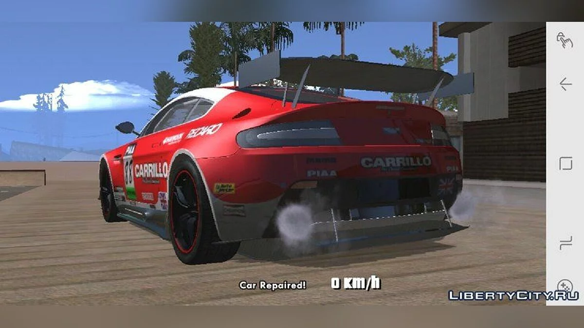 Aston Martin V8 Vantage N400 / GTA San Andreas (iOS, Android)