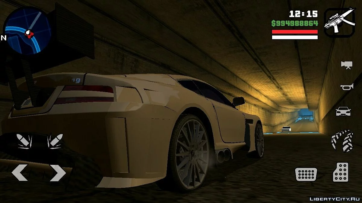 Aston Martin DB9 Ронні з NFS:MW / GTA San Andreas (iOS, Android)
