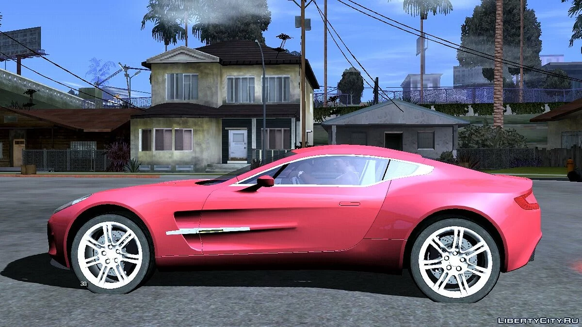 أستون مارتن ون-77 / GTA سان أندرياس (iOS، أندرويد)