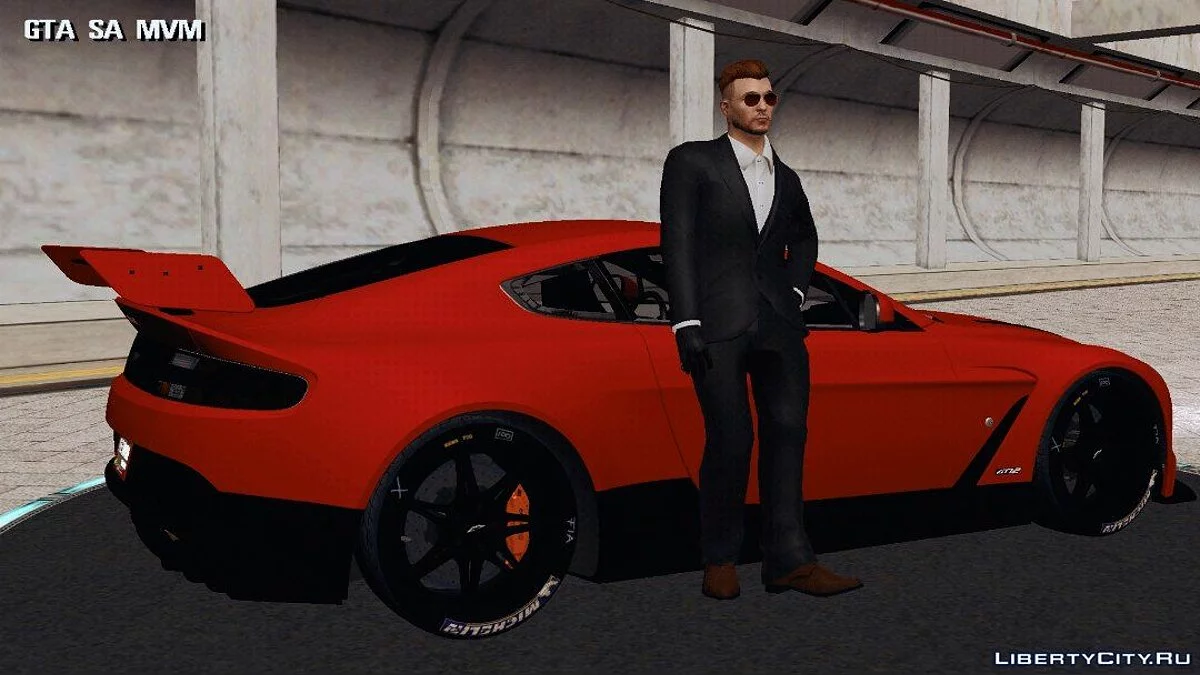 Aston Martin Vantage GT12 / GTA San Andreas (iOS, Android)
