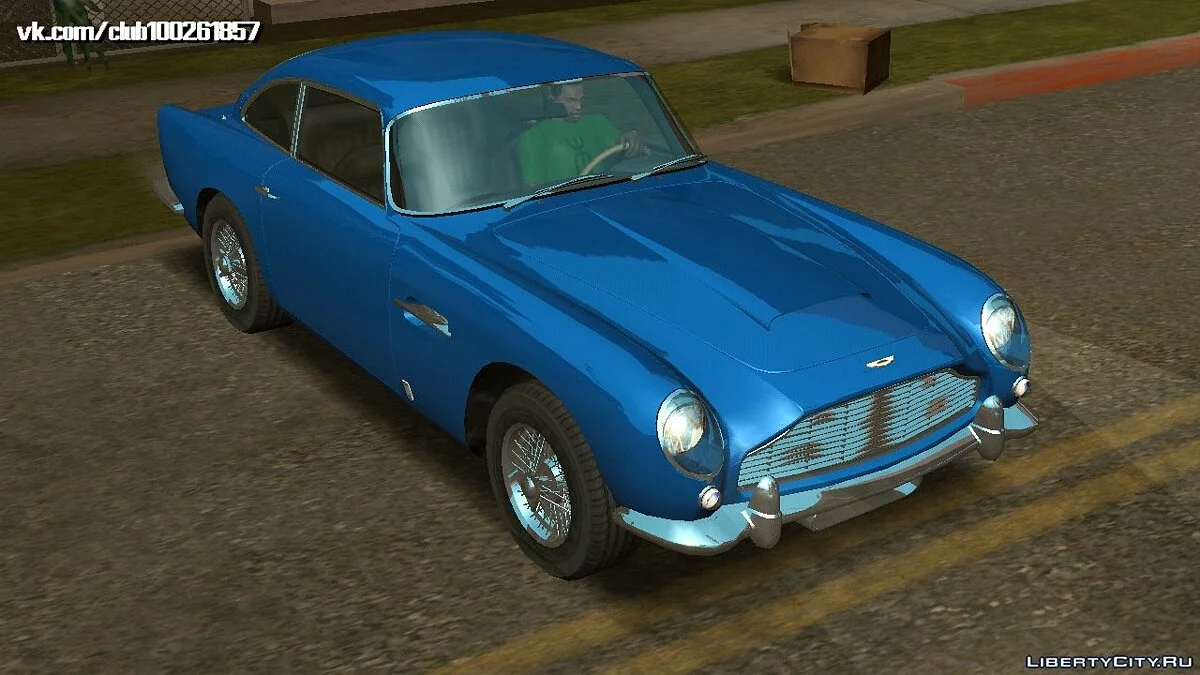 Aston Martin DB5 Agente 007 / GTA San Andreas (iOS, Android)