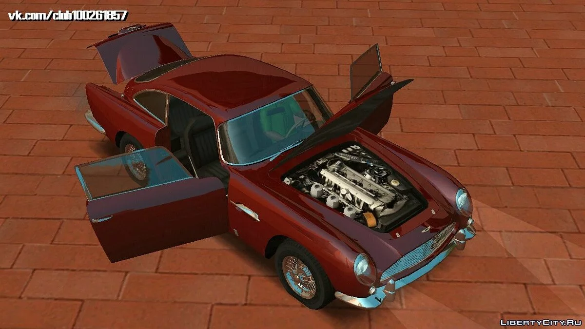 Aston Martin DB5 Agente 007 / GTA San Andreas (iOS, Android)