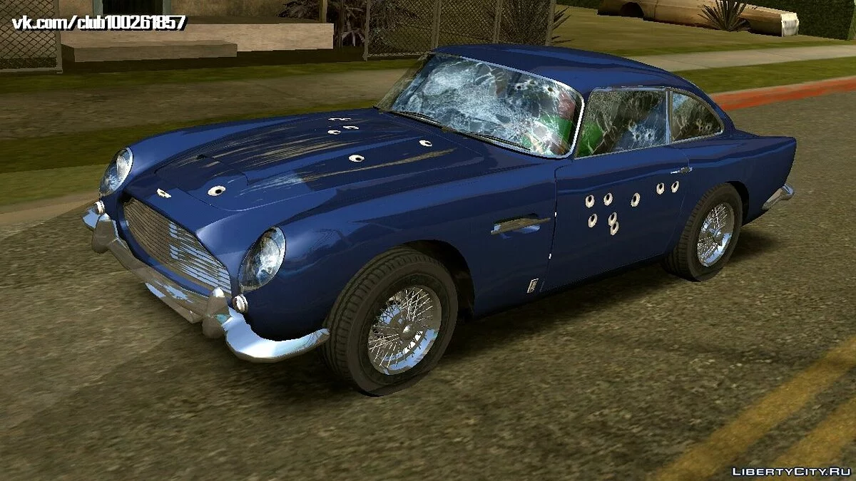 Aston Martin DB5 Agente 007 / GTA San Andreas (iOS, Android)