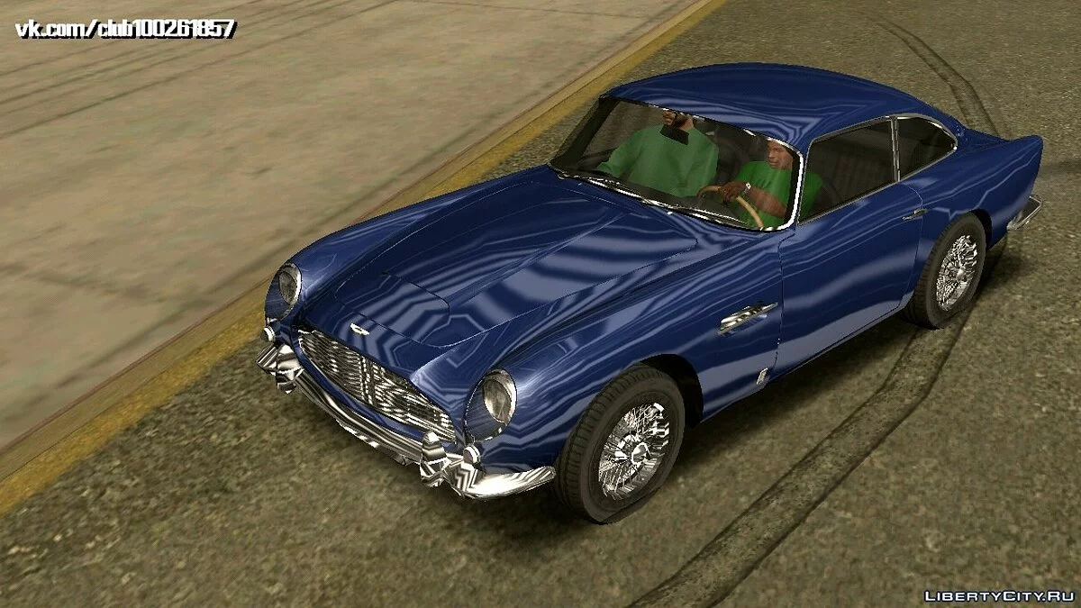 Aston Martin DB5 Agente 007 / GTA San Andreas (iOS, Android)