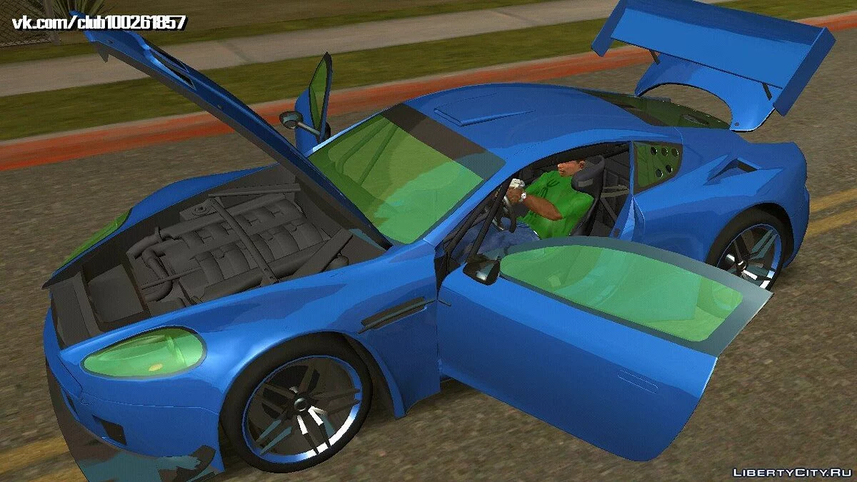 Aston Martin Racing DBRS9 GT3 (DFF فقط) / GTA سان أندرياس (iOS، أندرويد)