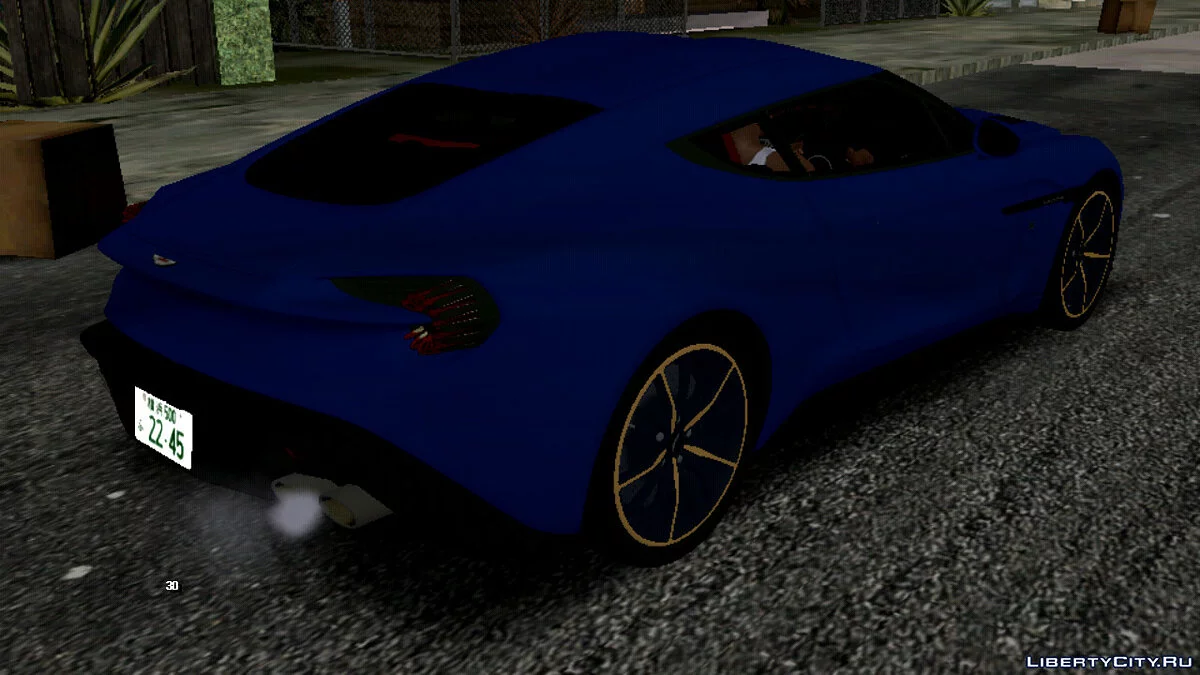 2017 Aston Martin Vanquish Zagato / GTA San Andreas (iOS, Android)