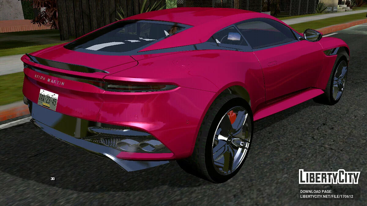 Aston Martin DBS Superlaggera (DFF uniquement) / GTA San Andreas (iOS, Android)