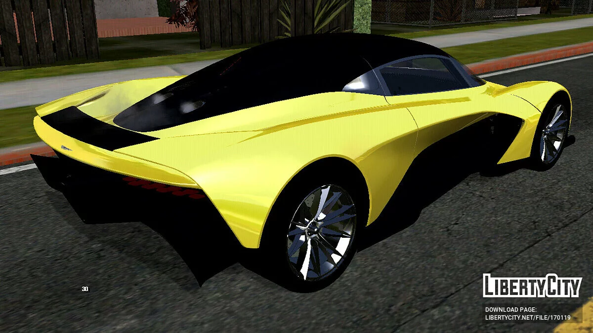 Aston Martin Vahalla (тільки DFF) / GTA San Andreas (iOS, Android)