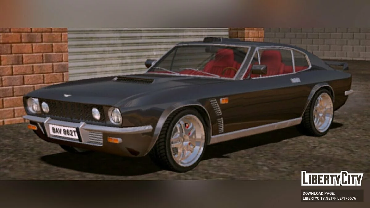 1977 Aston Martin V8 Vantage Oscar India / GTA San Andreas (iOS, Android)