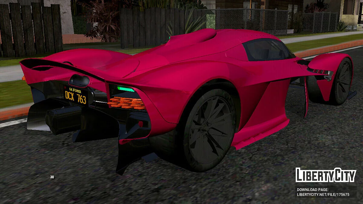 Aston Martin Valkyrie 2022 (DFF only) / GTA San Andreas (iOS, Android)
