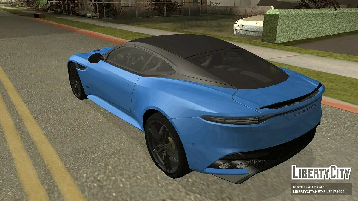 أستون مارتن DBS سوبرليجيرا / GTA سان أندرياس (iOS، أندرويد)