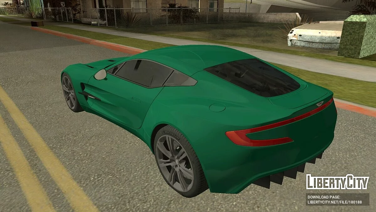 Aston Martin One-77 Edition / GTA San Andreas (iOS, Android)