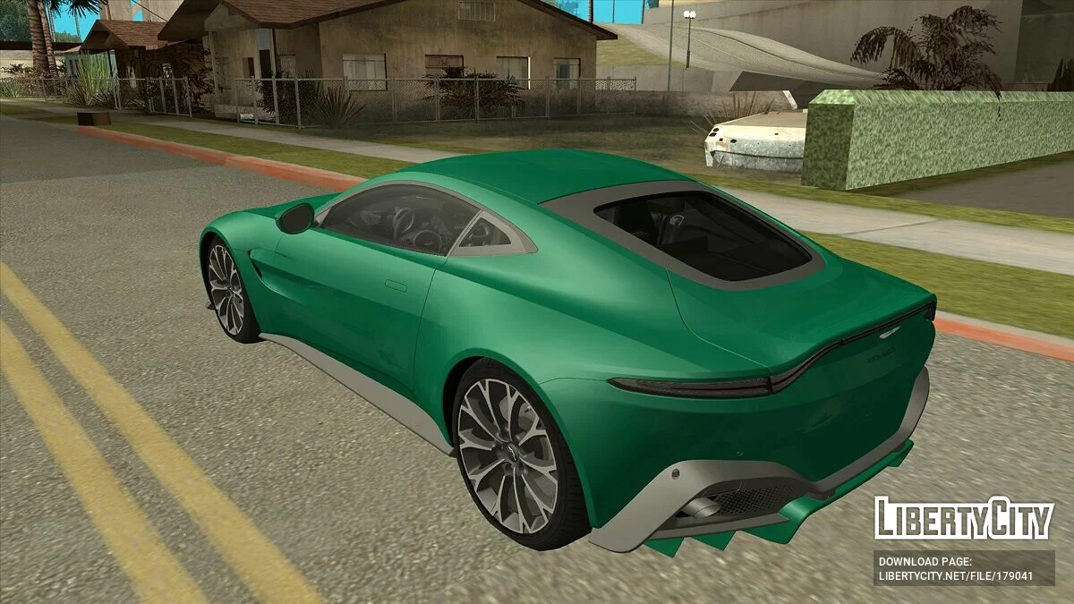 Aston Martin Vantage 2018 / GTA San Andreas (iOS, Android)