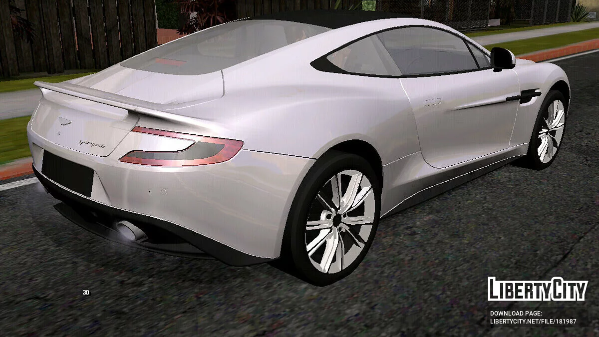 Aston Martin Vanquish 2011 (DFF only) / GTA San Andreas (iOS, Android)