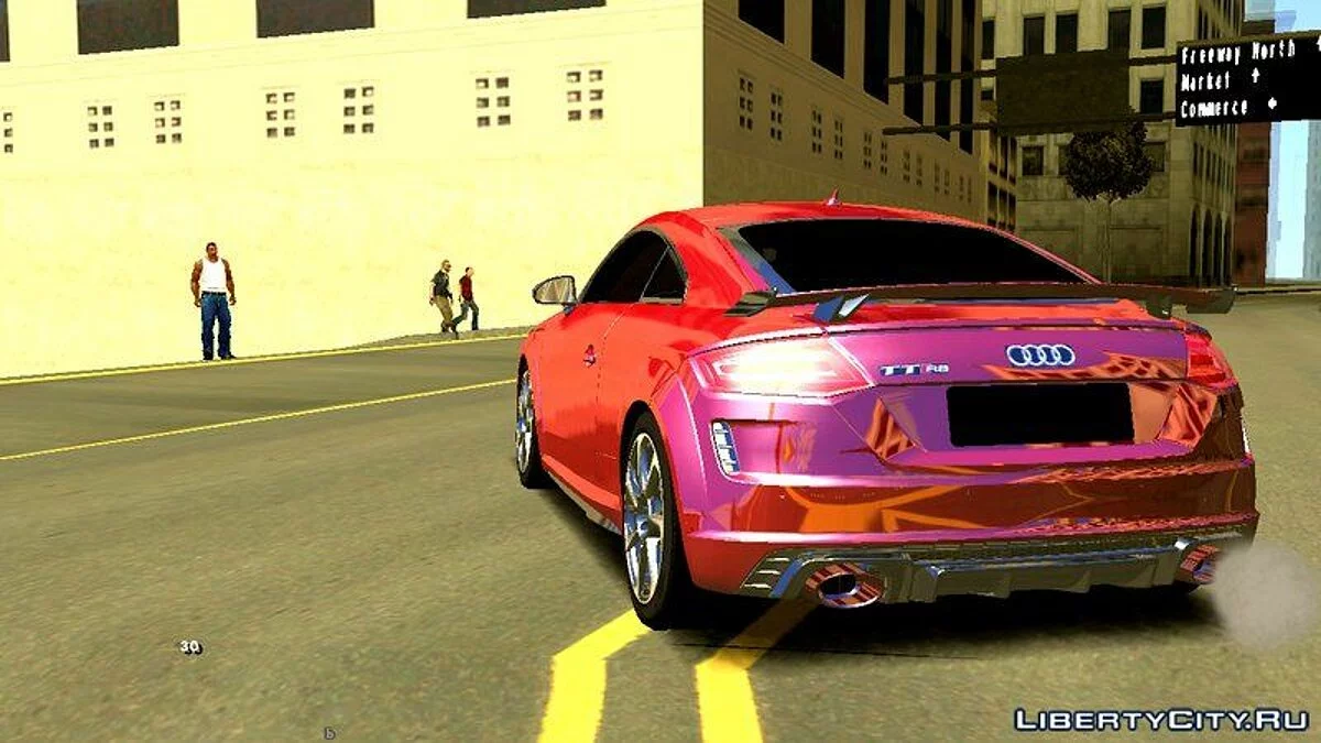 Audi TTRS / GTA San Andreas (iOS, Android)