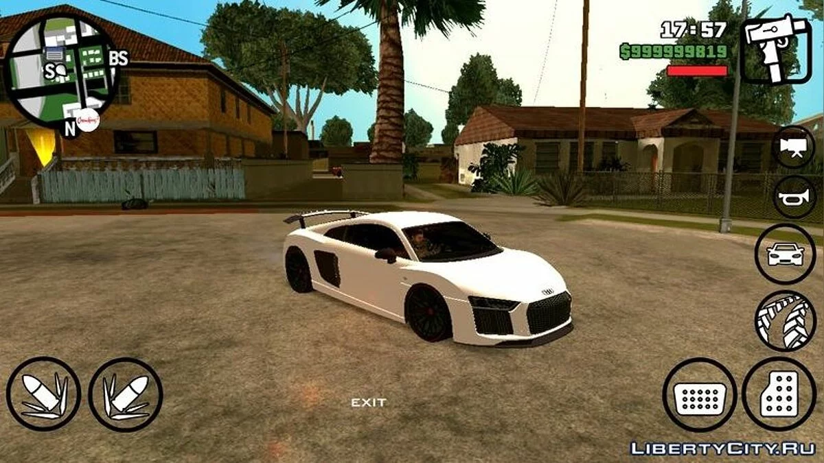 Audi R8 Vosteiner / GTA San Andreas (iOS, Android)