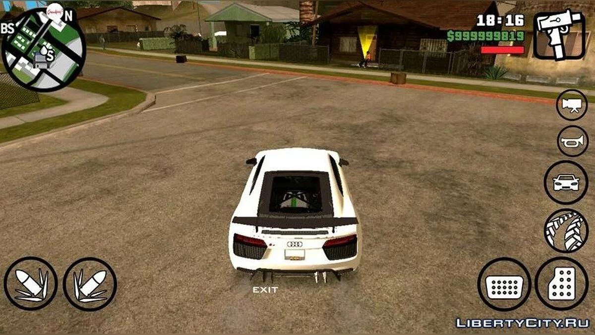 Audi R8 Vosteiner / GTA San Andreas (iOS, Android)
