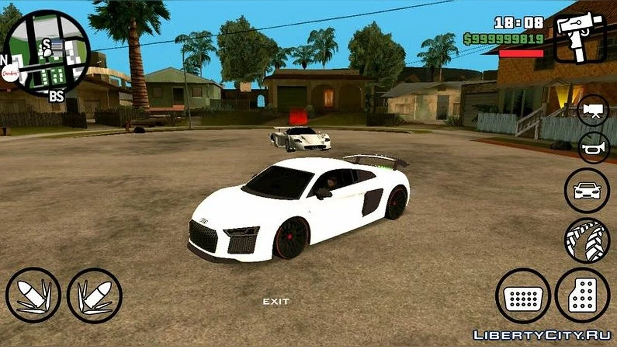 Audi R8 Vosteiner / GTA San Andreas (iOS, Android)