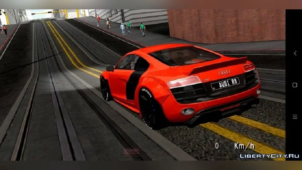 Audi R8 Coupe Plus Liberty Walk / GTA San Andreas (iOS, Android)