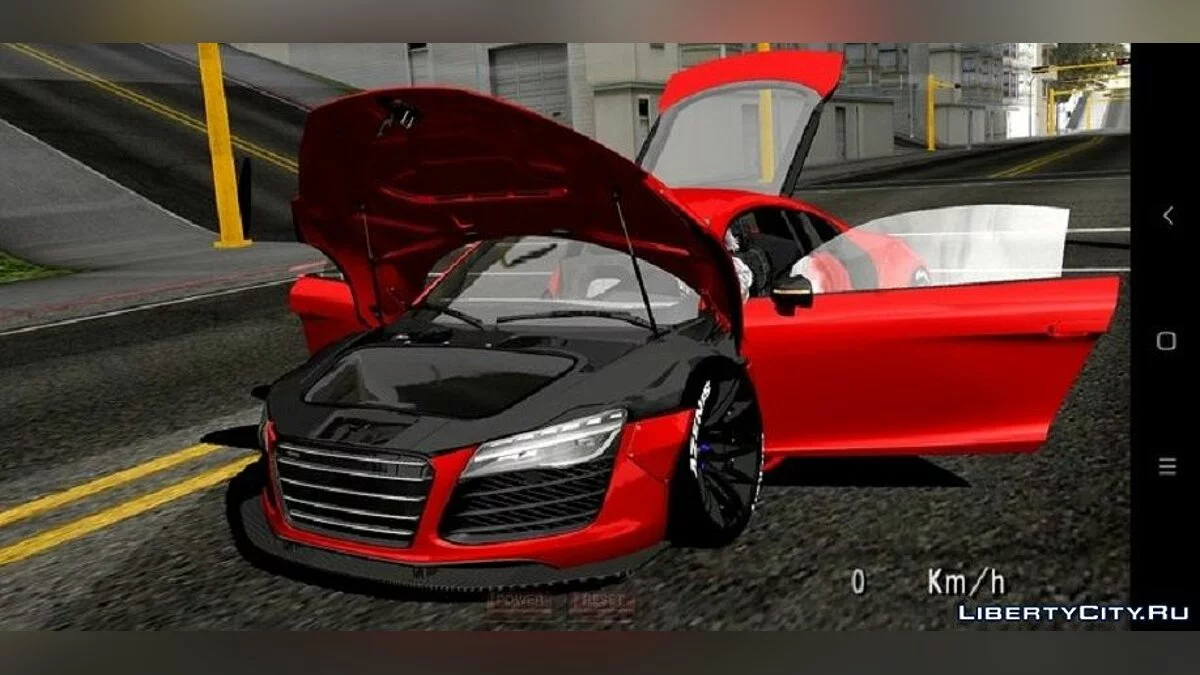 Audi R8 Coupe Plus Liberty Walk / GTA San Andreas (iOS, Android)
