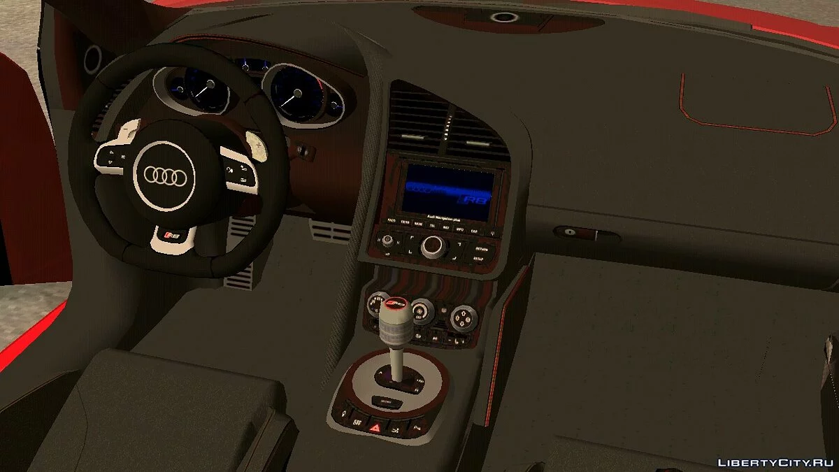 أودي R8 V10 سبايدر 2014 / GTA سان أندرياس (iOS، أندرويد)