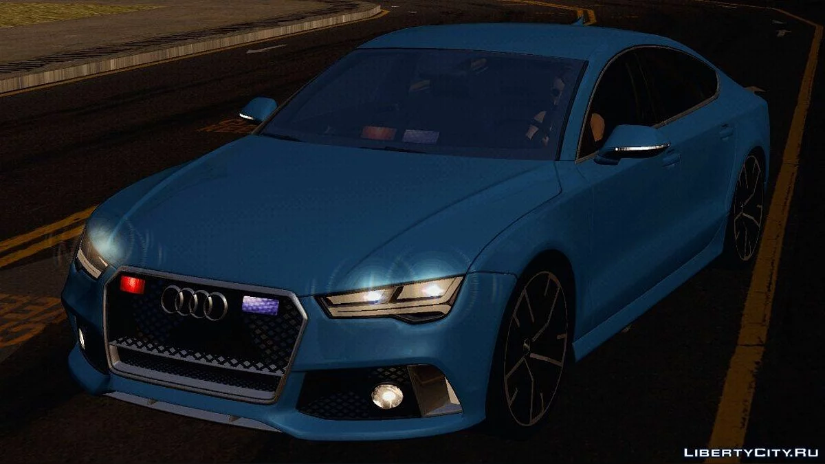 Audi RS7 (DFF فقط) / GTA سان أندرياس (iOS، أندرويد)