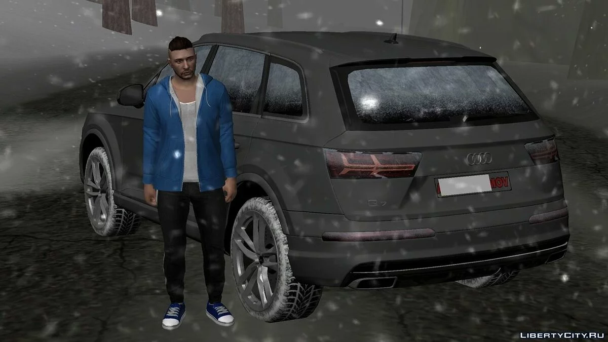 Audi Q7 (Version hiver) / GTA San Andreas (iOS, Android)