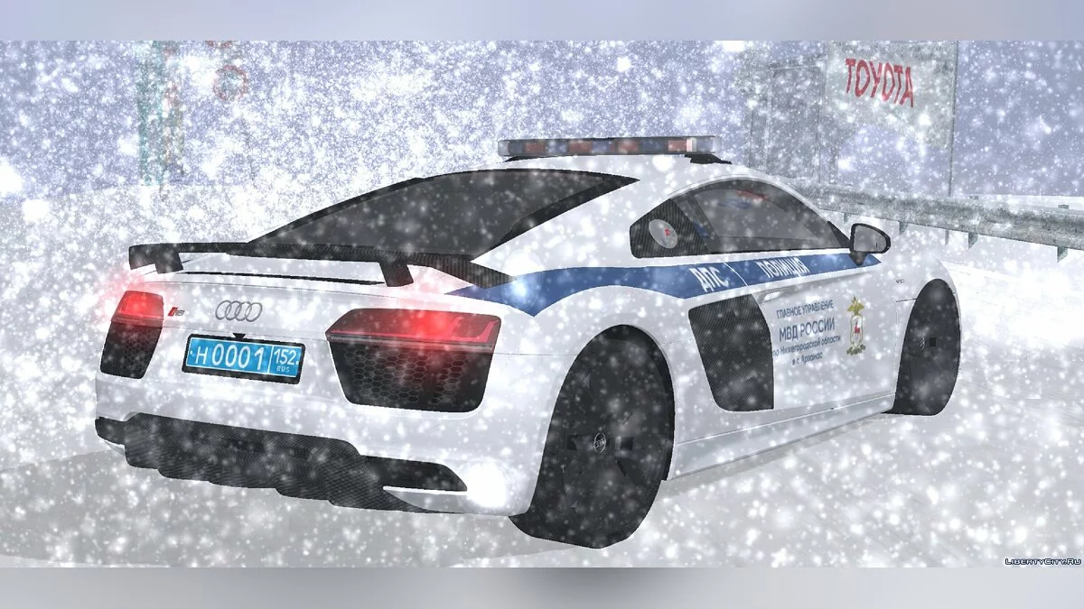 Audi R8 ДПС / GTA San Andreas (iOS, Android)